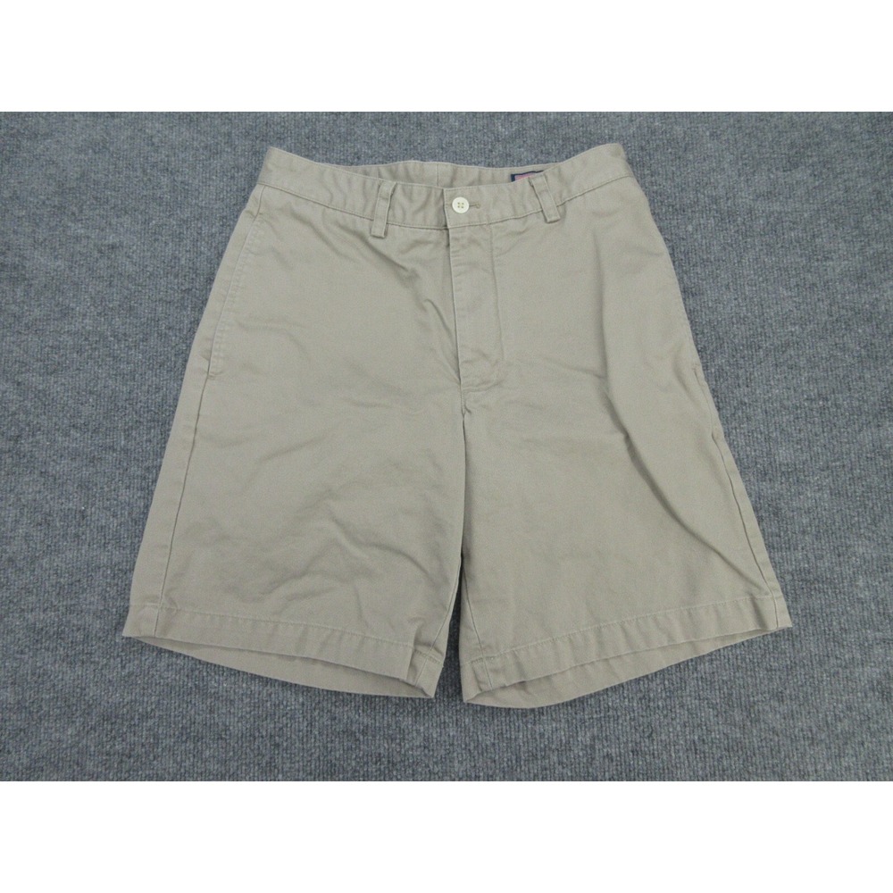 Vineyard Vines Mens Shorts Club Short Khaki Tan Cotton Chino 28